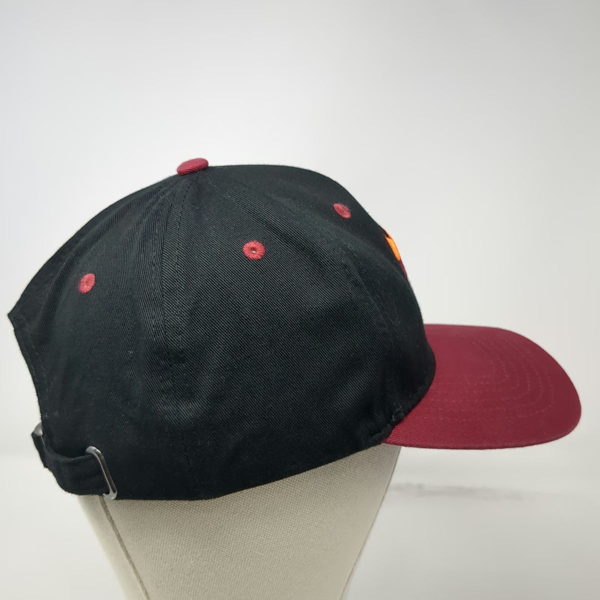 Big Chicken Restaurant Hat Baseball Cap Black Red One Size Adjustable