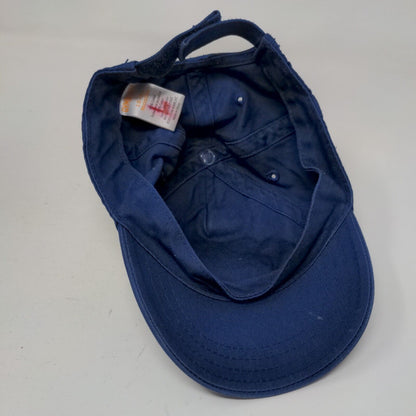 Make Some Noise Toddler Strapback Hat Blue 12-24 Month Embroidered Lion Gymboree