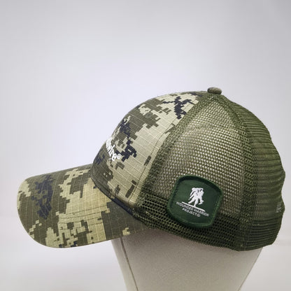 Southwire Trucker Hat Green Digital Camo One Size Mesh Snapback Wounded Warrior