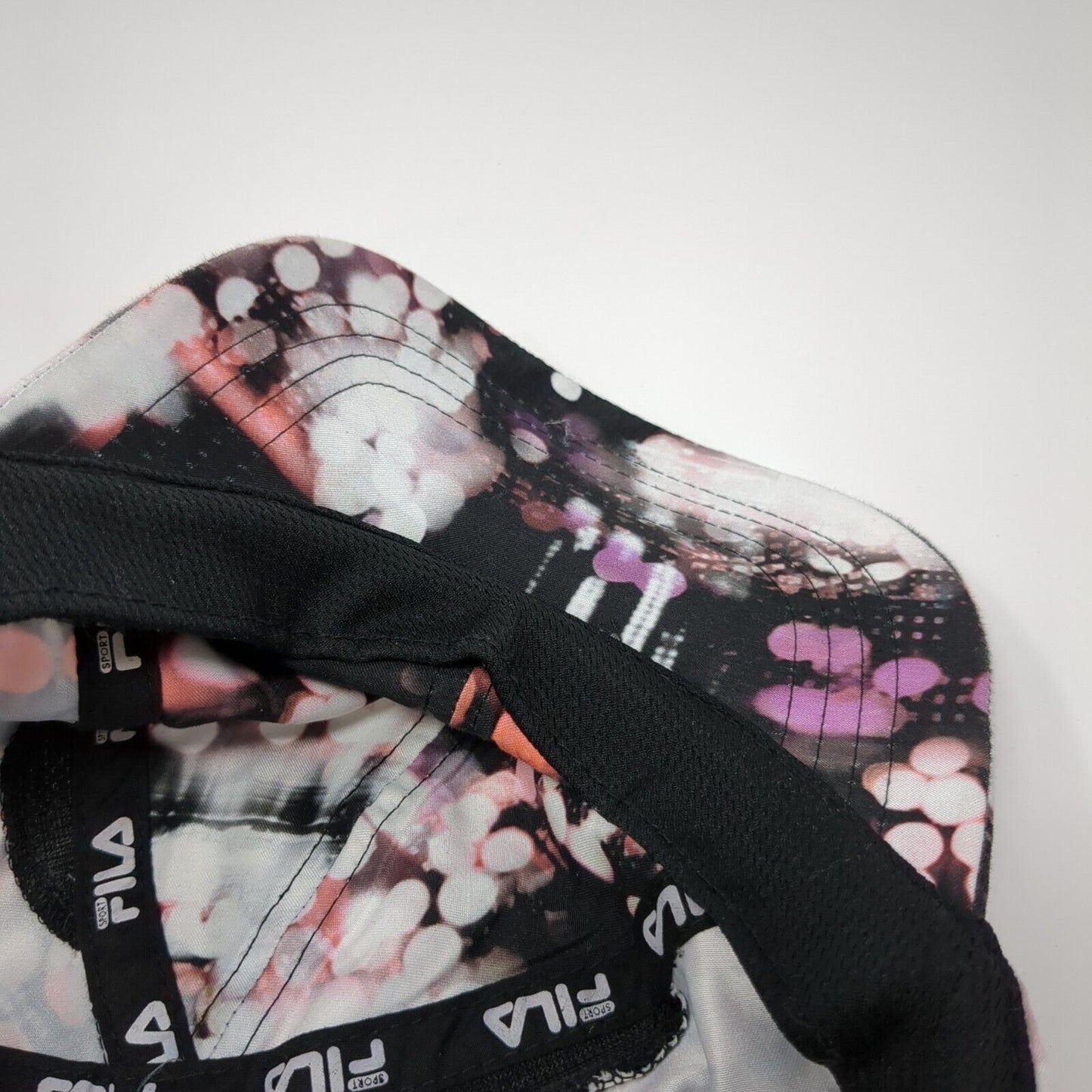 FILA Sport Strapback Hat Multicolor One Size Adjustable 6 Panel