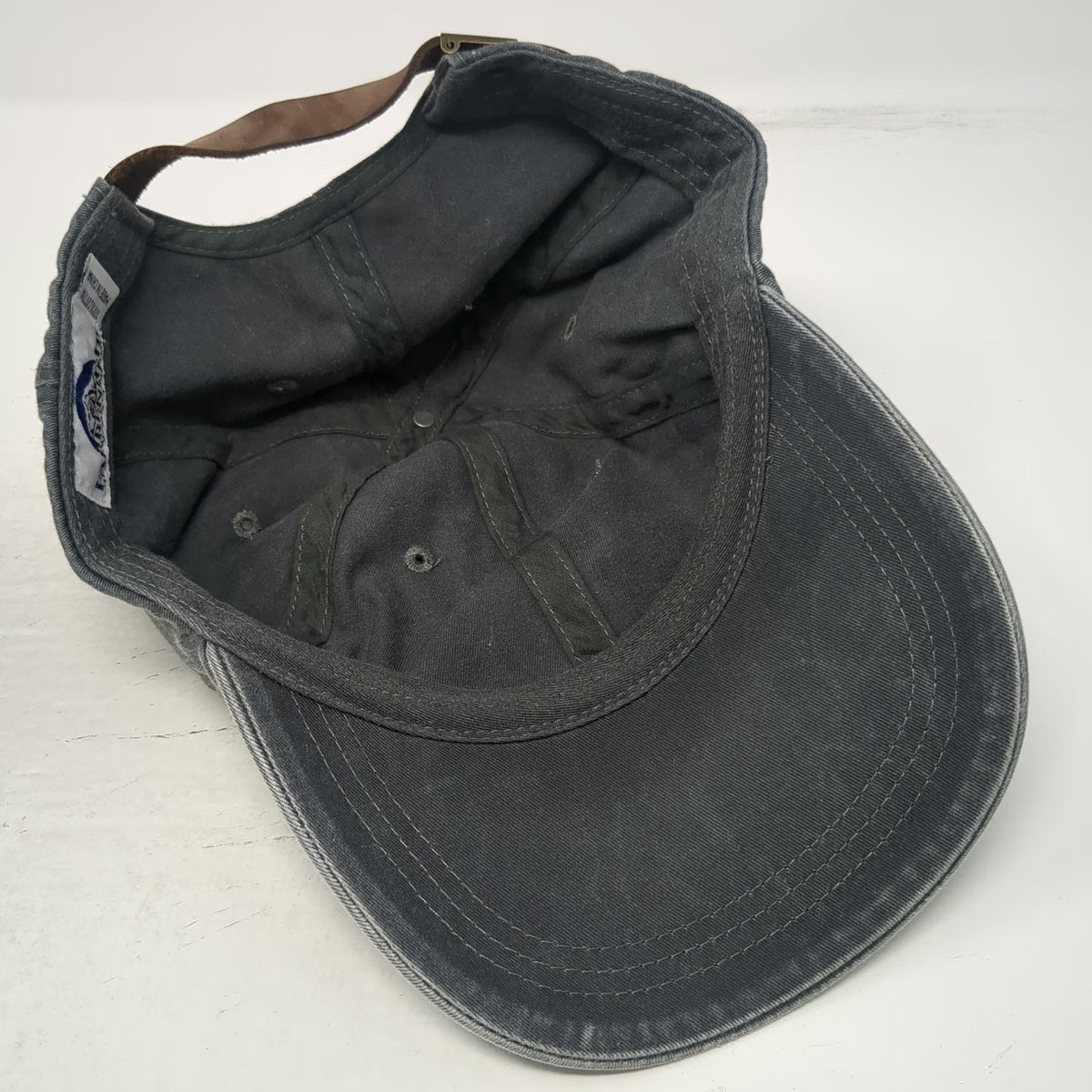 Fahrenheit Headwear Baseball Cap Gray One Size Who Farted Lobster Camden Maine