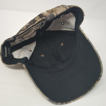 Signatures Strapback Hat Multicolor One Size Camo Hunting Outdoor Blank