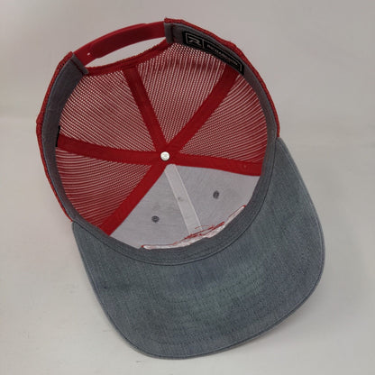 Berkley Fishing Snapback Mesh Back Trucker Hat Multi One Size Richardson