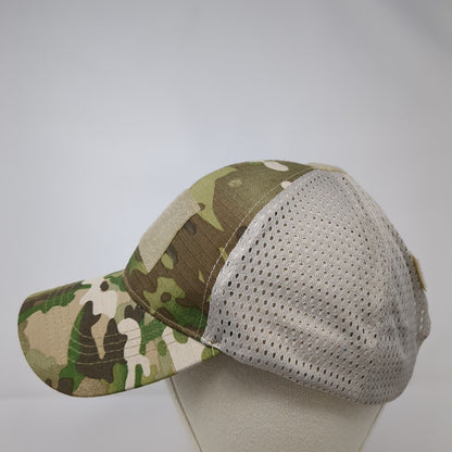 Eagle Crest Strapback Trucker Hat Camouflage One Size Adjustable Mesh Back