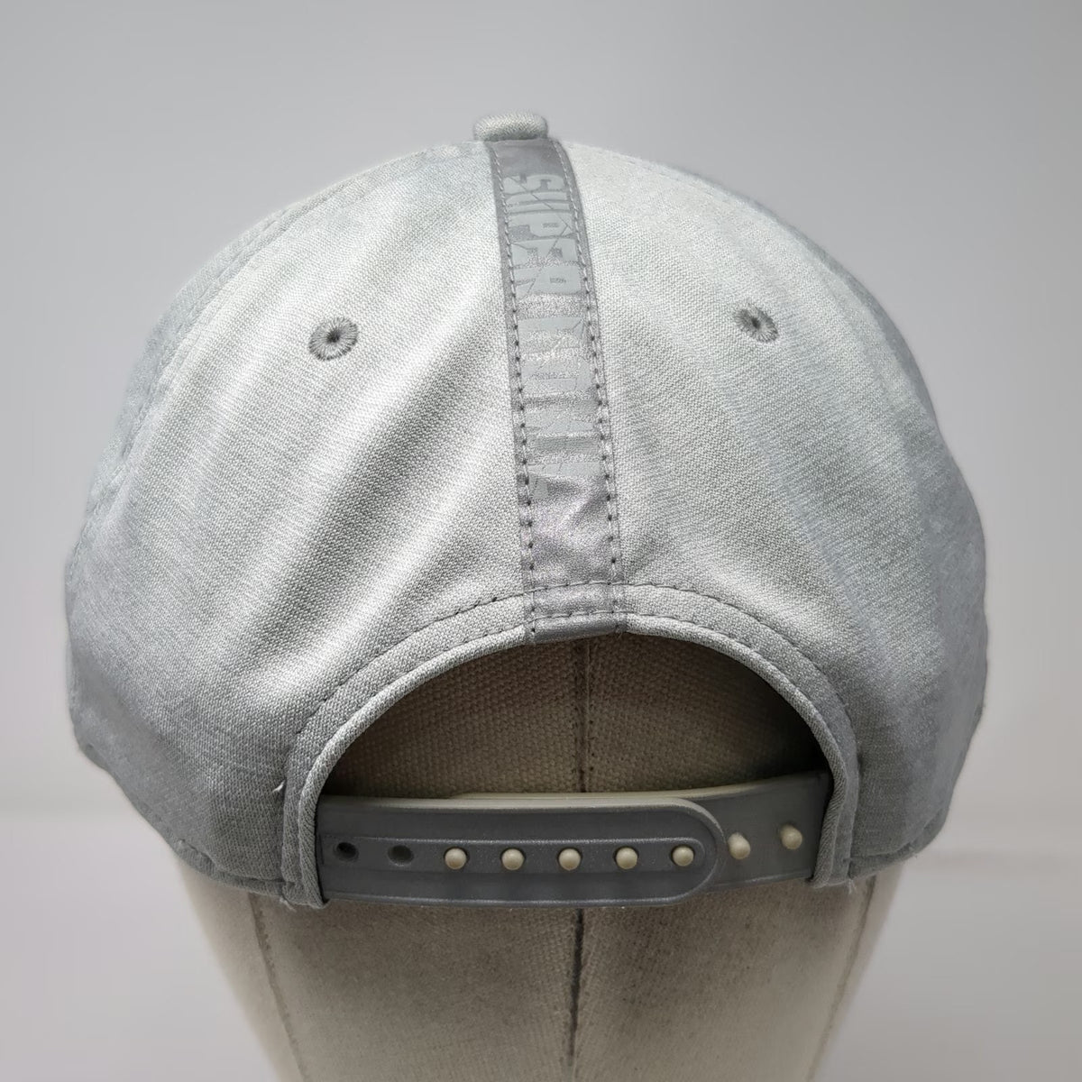 New Era NFL Super Bowl LIII Snapback Gray OS Hat Blue White 9FIFTY LIII Logo