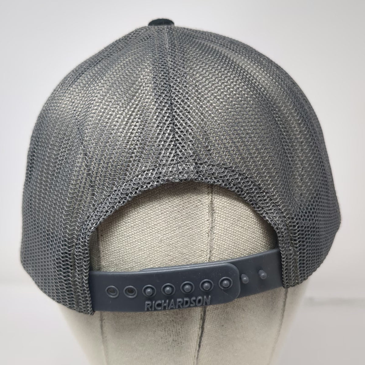 Richardson Trucker Hat Black One Size Mesh Back Snapback Toys For Tots Avimor