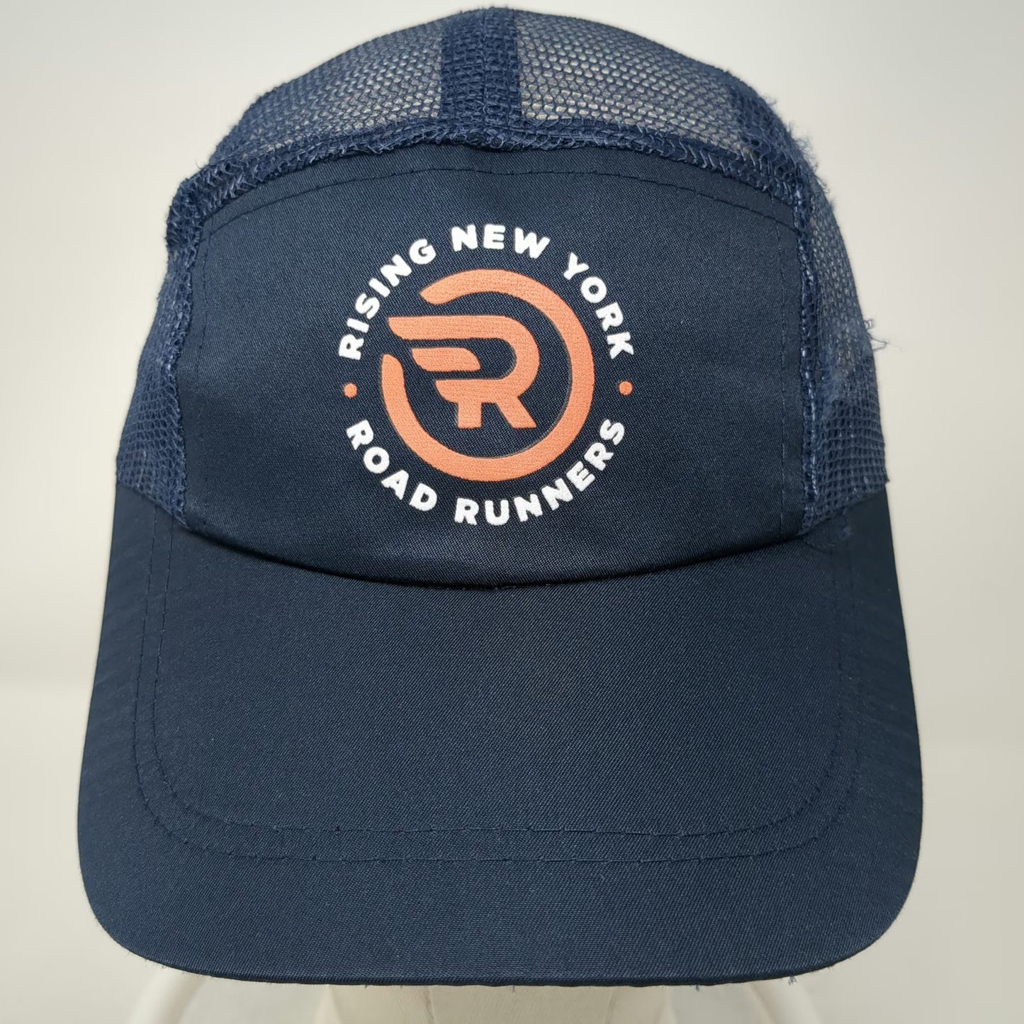 New Balance 5 Panel Blue One Size Hat Rising New York Road Runners Slideback