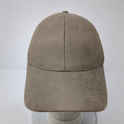 Unbranded Slideback Hat Brown One Size Adjustable Blank 6 Panel Solid