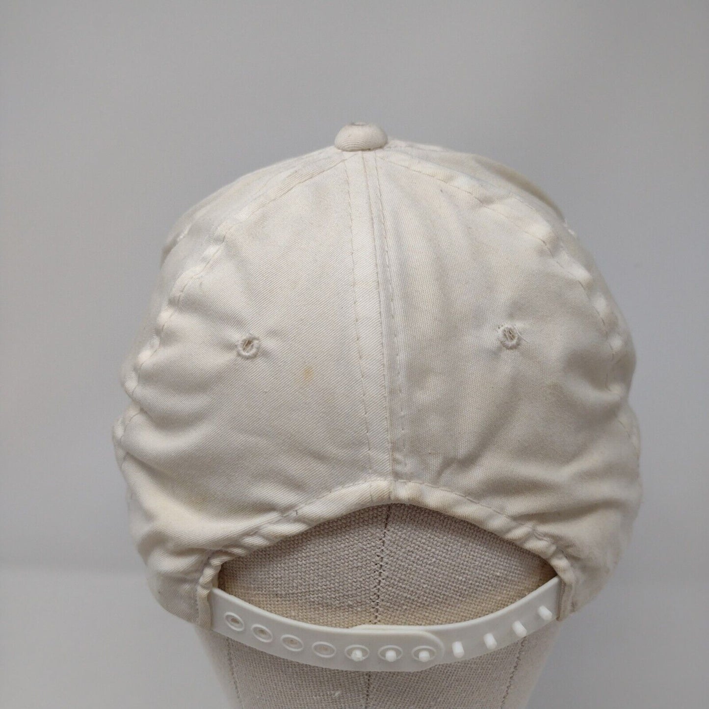 Vintage AT&T Birla Communications Snapback Trucker Hat White Graphic Logo