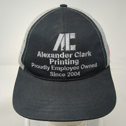 The Company Hat Trucker Hat Black OSFM Mesh Snapback Made USA Alexander Clark