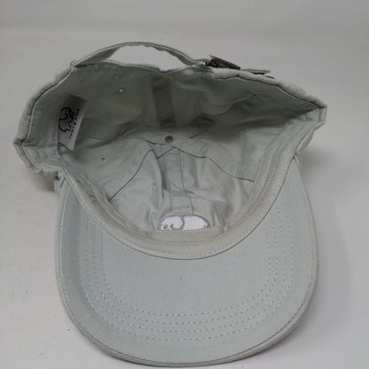 Elephant Ivory Ella Slideback Hat Gray One Size Embroidered 6 Panel