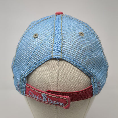 Play To Win Snapback Trucker Hat Multi One Size Mesh Back Classic Equine