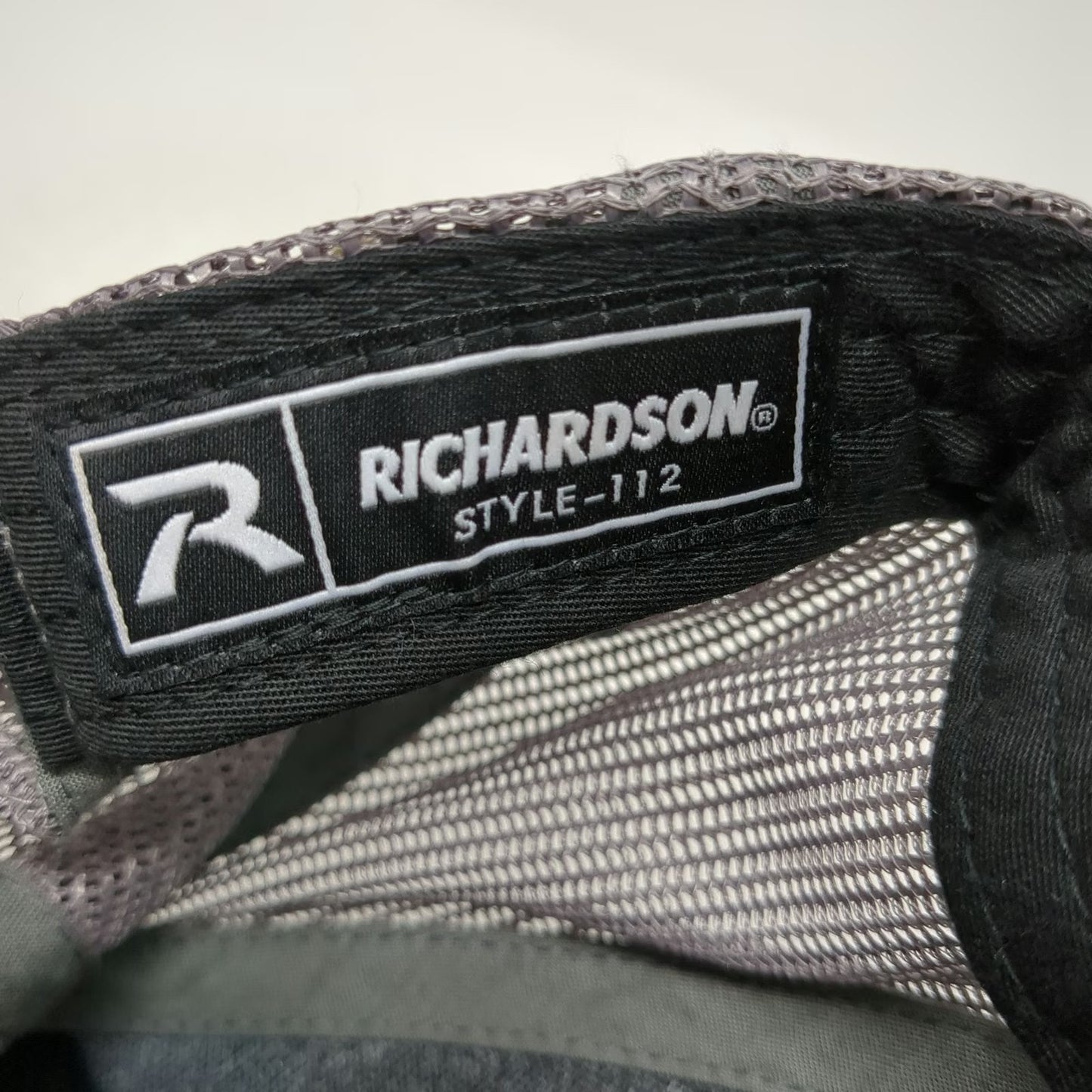 Richardson Trucker Hat Black One Size Proletariat Wine Company Mesh Snapback