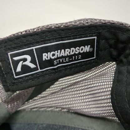 Richardson Trucker Hat Black One Size Proletariat Wine Company Mesh Snapback
