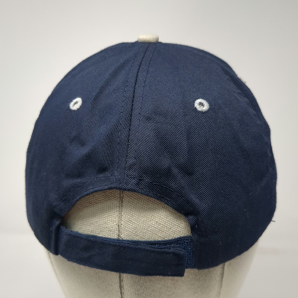 Caterpillar Baseball Cap Blue One Size Strapback CAT Logo Embroidered Work Hat