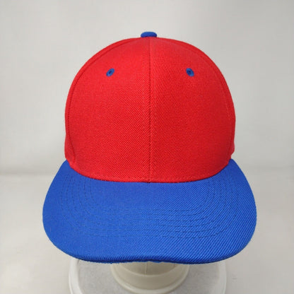 Premium Headwear Snapback Hat Multicolor One Size Adjustable Colorlock Blank