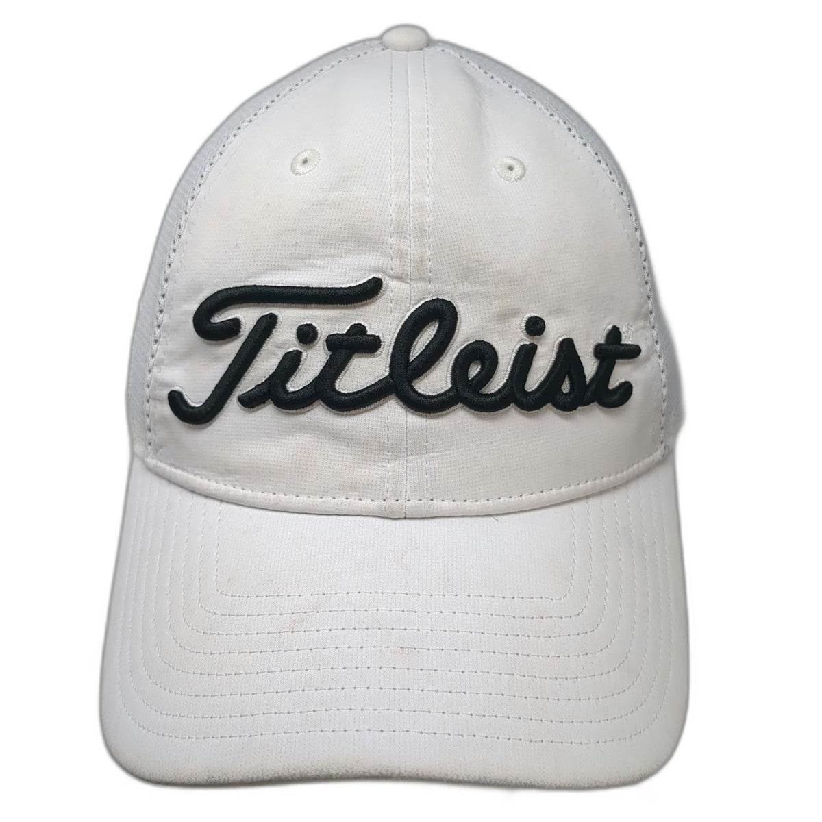 Titleist Trucker Hat White One Size Mesh Back Coto De Caza Golf Snapback Cap
