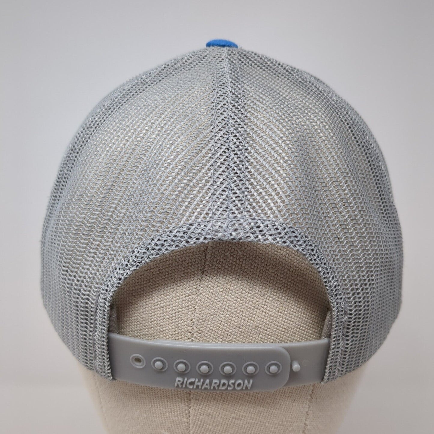 Midstate Electric Snapback Trucker Hat Blue OS Adjustable Mesh Back Richardson