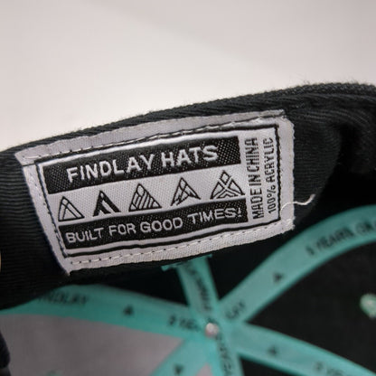Grand Prix 2019 Findlay Snapback Hat Multicolor One Size Adjustable 6 Panel Rope