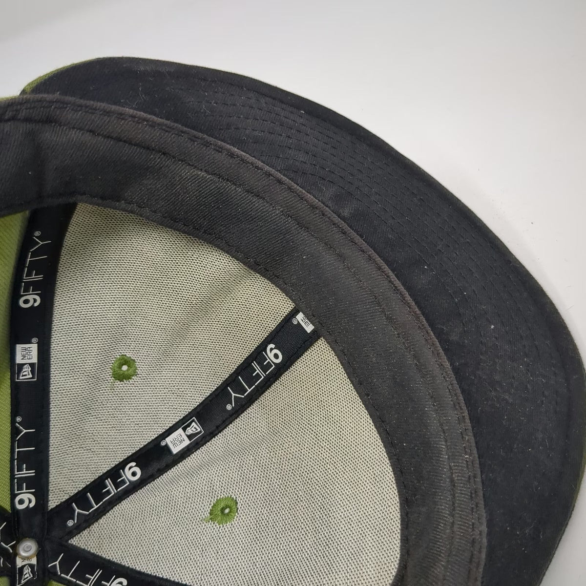 New York Mets MLB New Era Snapback Hat Green Camo One Size Flat Bill 9FIFTY