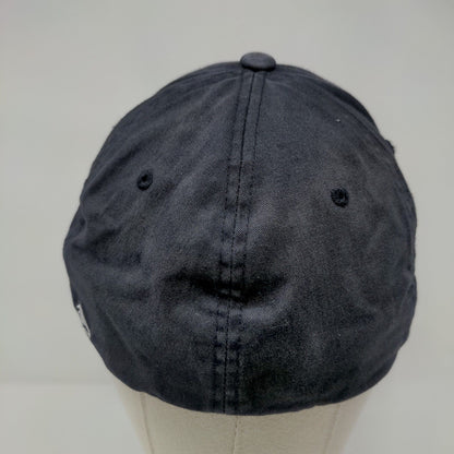 MYB Fitted Hat Blue L/XL Embroidered 6 Panel Pro Model Pacific Headwear