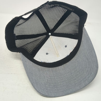 Richardson Trucker Hat Gray Black Blue Red One Size Idaho Arms & Ammo Snapback