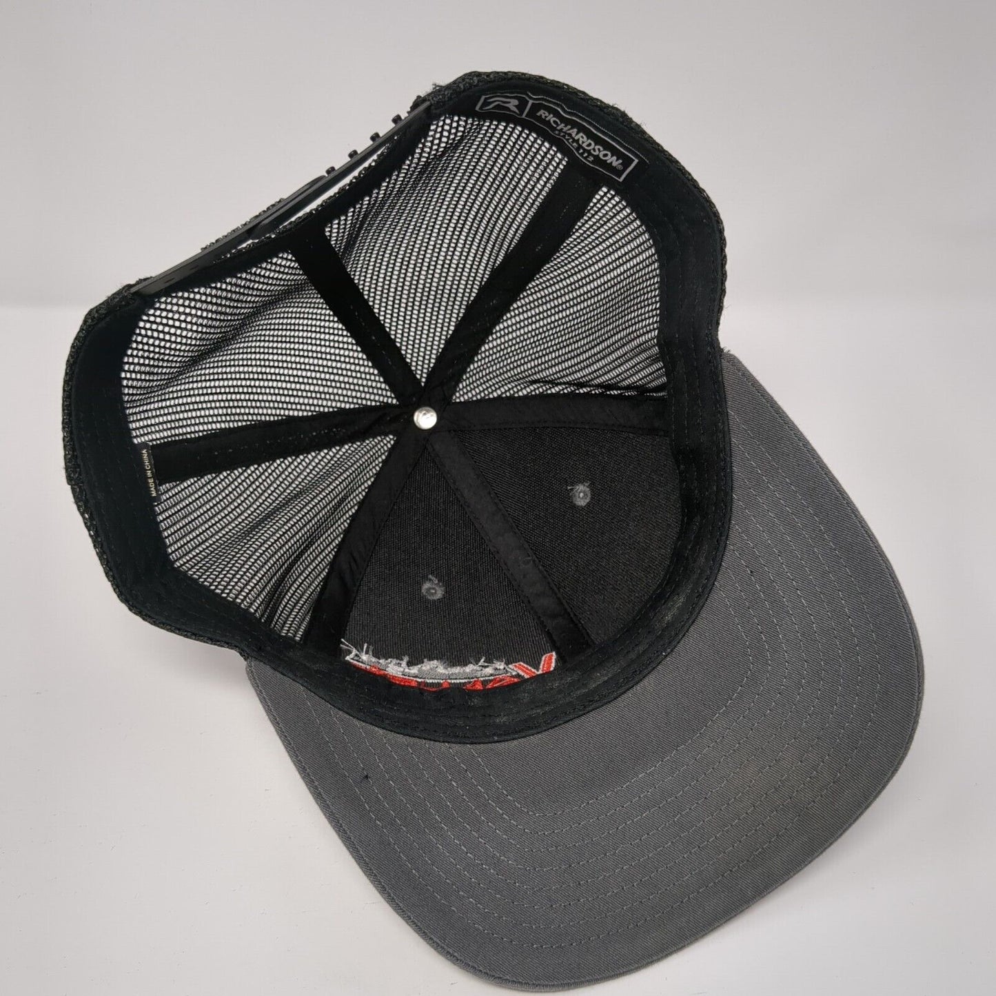 Valley Agronomics LLC 112 Trucker Hat Gray OS Adjustable Mesh Back Richardson