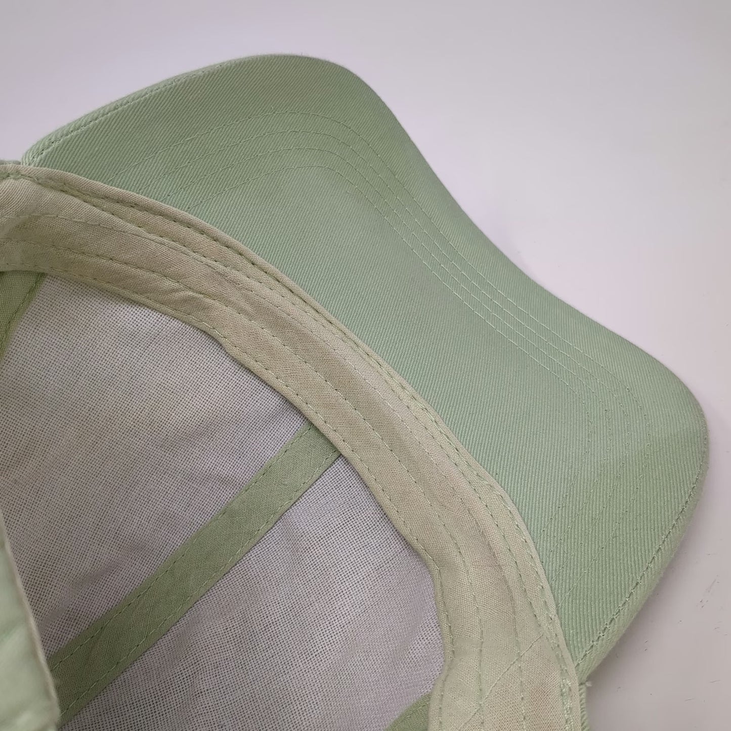 Primark Baseball Cap Green One Size Strapback Blank Solid Adjustable Curved Hat