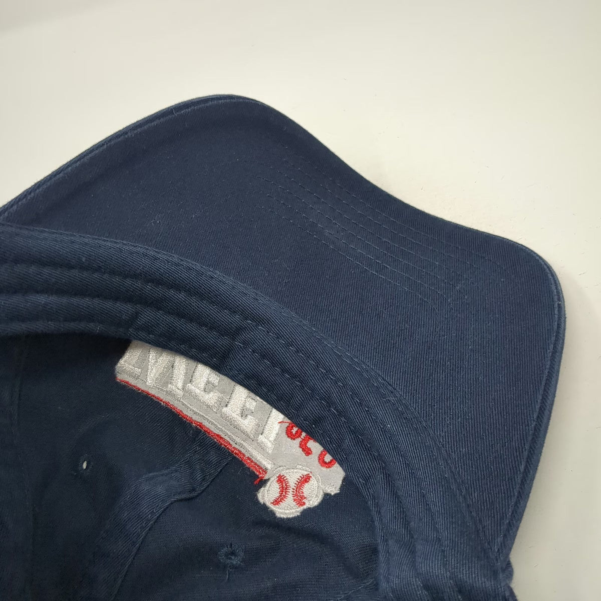 Baseball Cap Blue White Red One Size WEEI 850 AM Sports Radio Strapback Hat