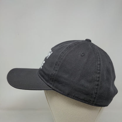 Nashville Slideback Hat Gray OSFM Embroidered Adjustable 6 Panel