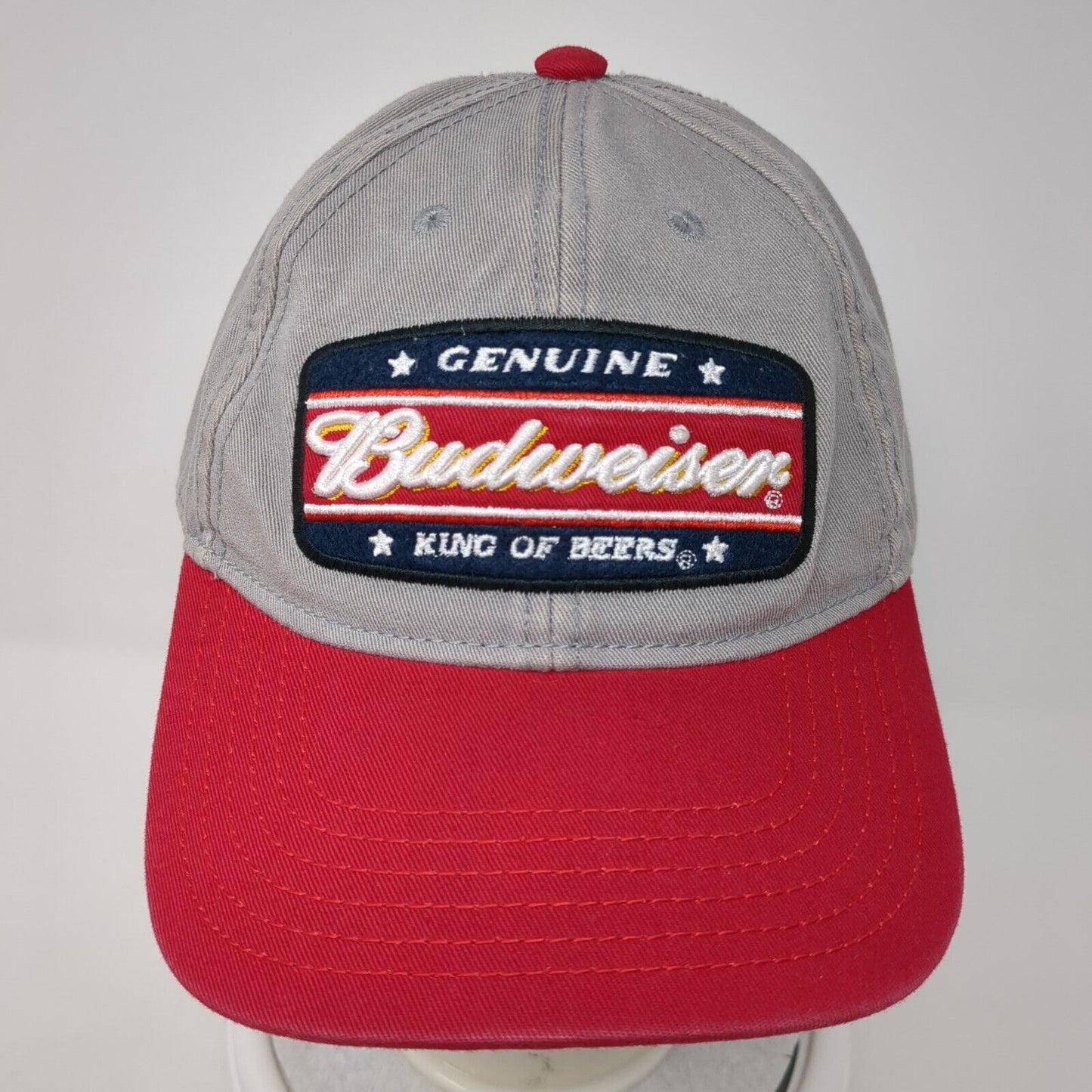 Budweiser King Of Beers Snapback Hat Multicolor One Size Adjustable