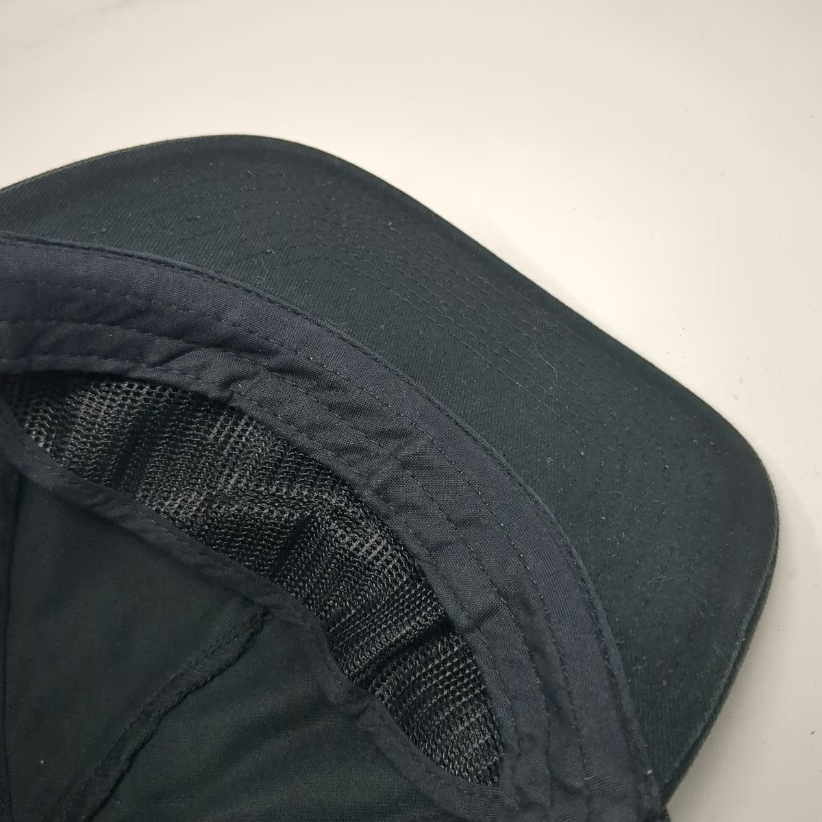 Vans 5 Panel Black One Size Checkerboard Hat Snapback Flat Brim Off The Wall