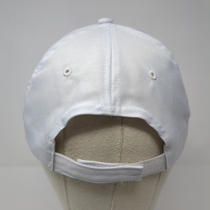 Wife Of The Party Strapback Hat White One Size Adjustable Embroidered Polyester