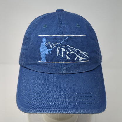 Portneuf River Outfitters Strapback Hat Blue One Size Port Authority