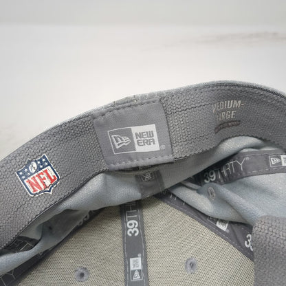 Dallas Cowboys NFL New Era Gray Cap L Stretch Fit 39THIRTY Mesh Shield Star Hat
