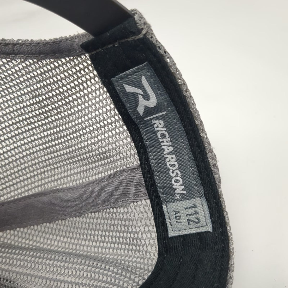 Richardson Trucker Hat Black One Size Mesh Back Snapback Harrison Calls Logo