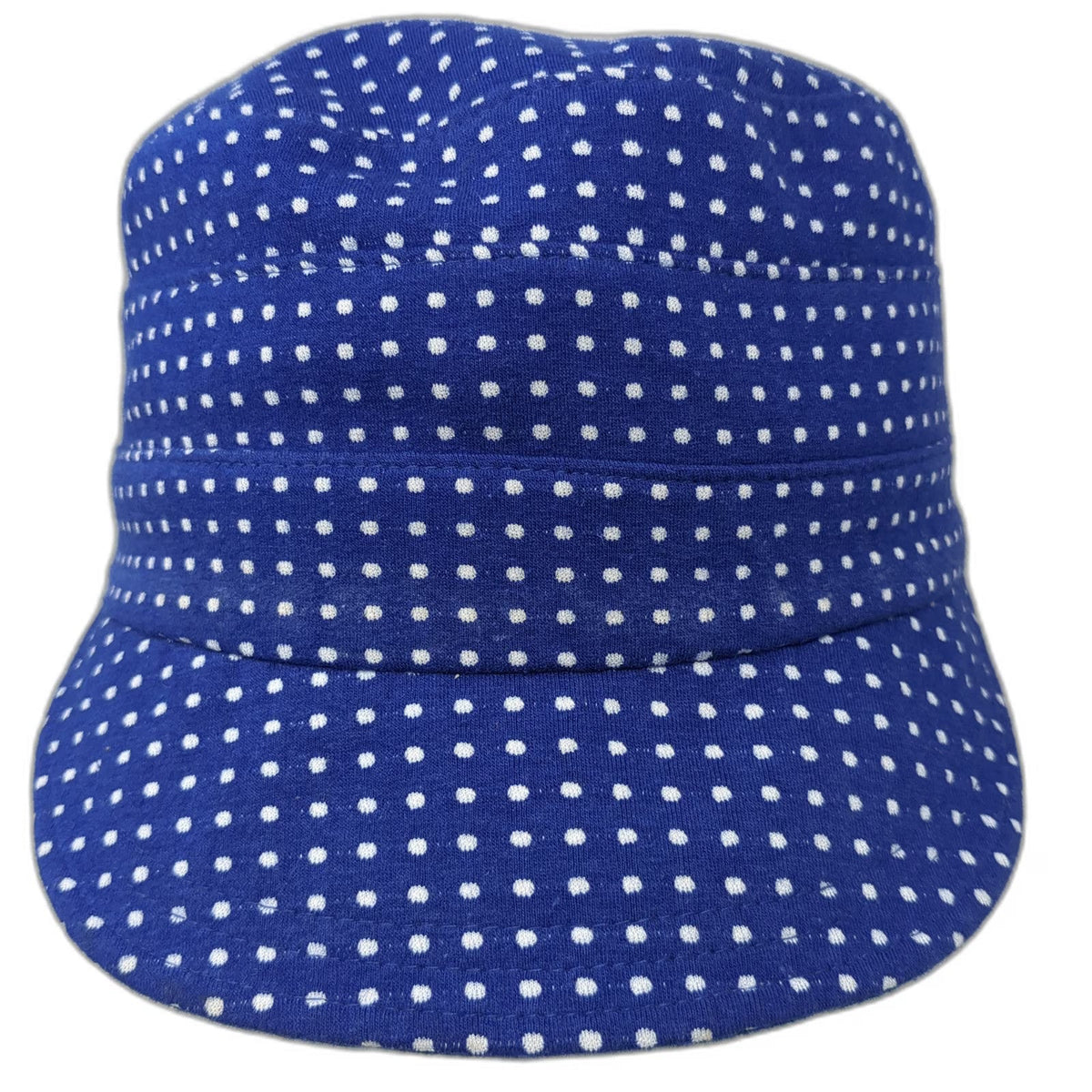 DC Shoes Army Cap Blue One Size Polka Dot Striped Lining Hat