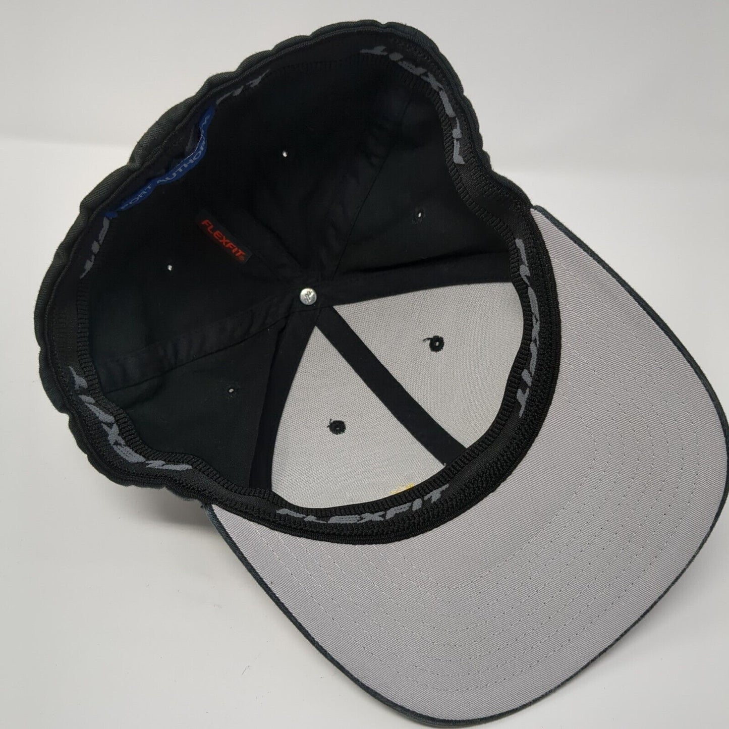 Simplot Grower Solutions Fitted Hat Black One Size Embroidered Flexfit