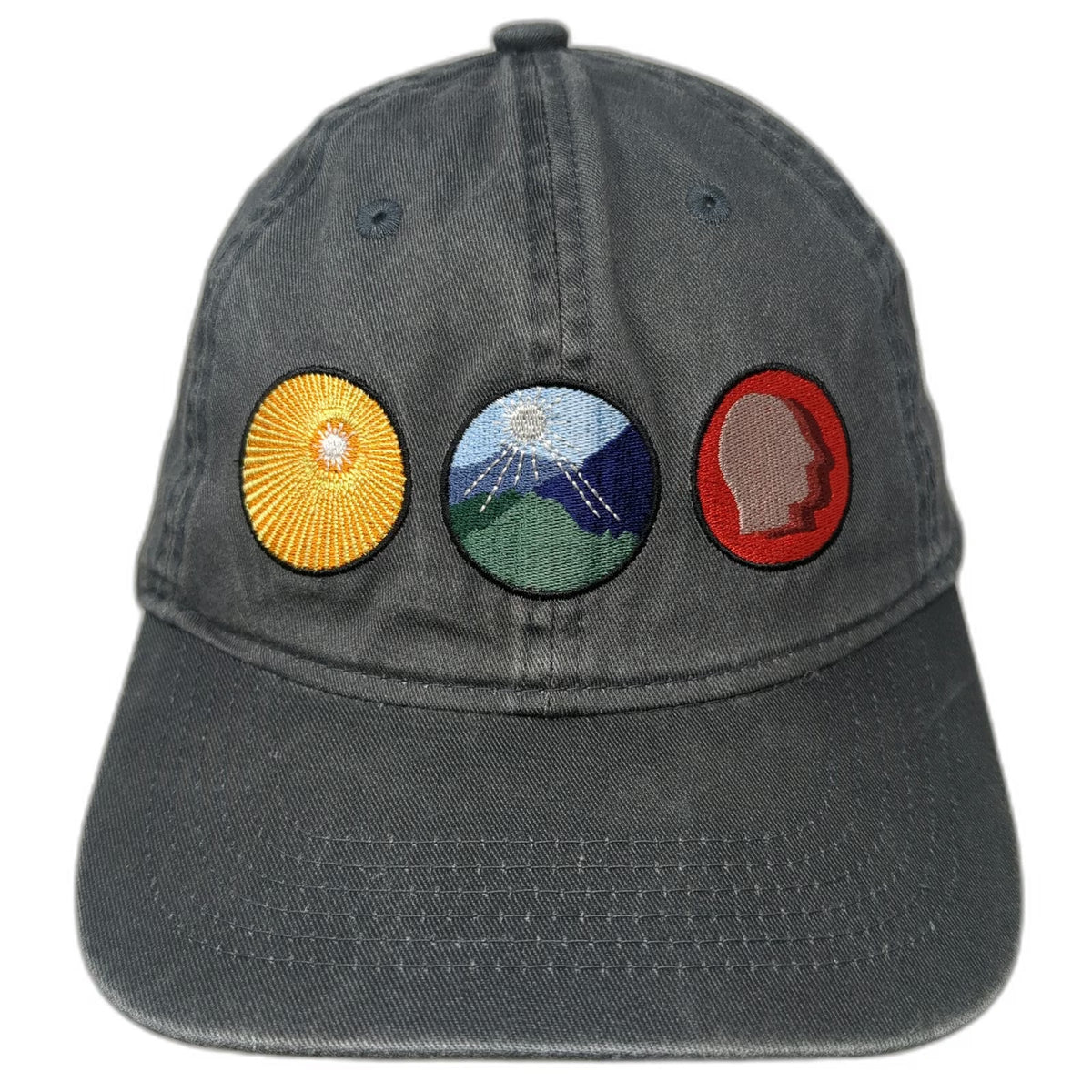 Port Authority Baseball Cap Gray One Size Boston Medical Center Health Logo Hat
