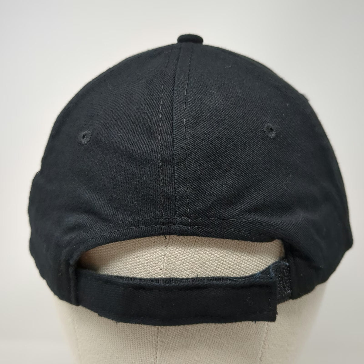 DKPS Baseball Cap Black One Size Playa del Carmen Mexico Strapback Cotton Hat