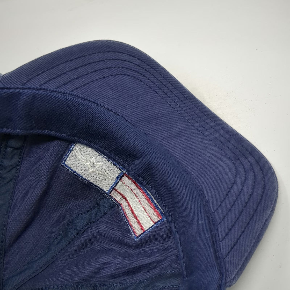 Mall of America Baseball Cap Blue One Size Strapback Minnesota USA Flag Hat