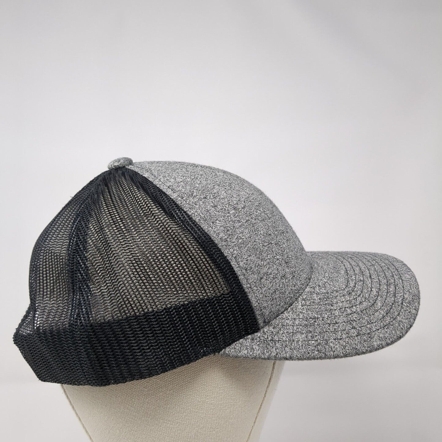 Idaho Central Credit Union Snapback Trucker Hat Gray M/L Mesh Back Richardson