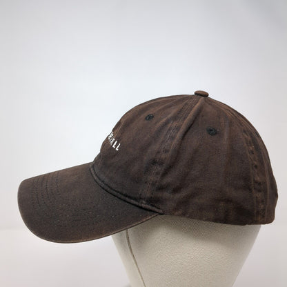 Alive&Well Slideback Hat Black One Size Adjustable Embroidered 6 Panel Cotton