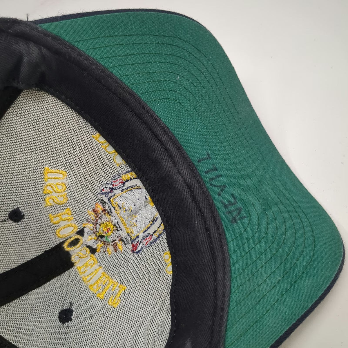 USS Roosevelt DDG 80 Blue Snapback Hat One Size Navy Military Ship SNIPS Crest