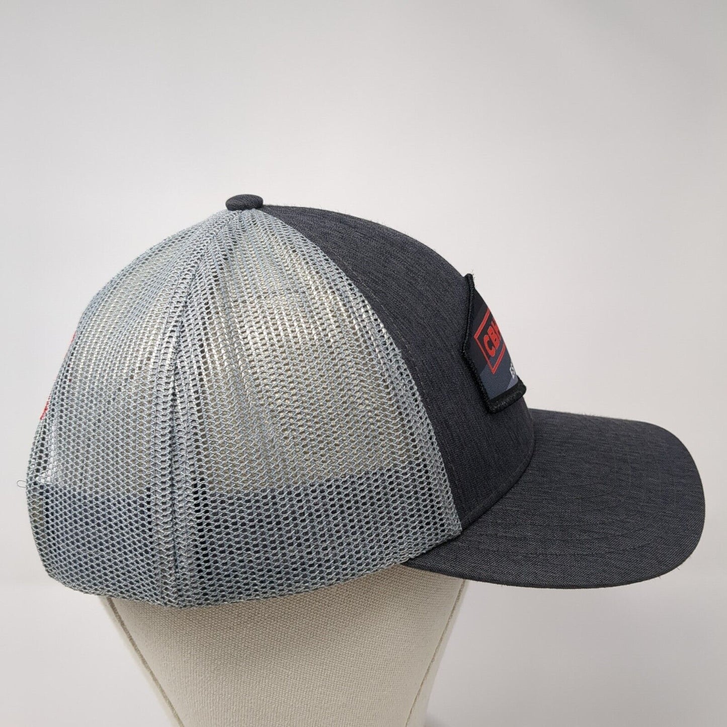 CBH Homes Snapback Mesh Back Trucker Hat Gray One Size Outdoor Cap