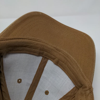 Ducks Unlimited Slideback Hat Tan OSFA Adjustable Embroidered Avery