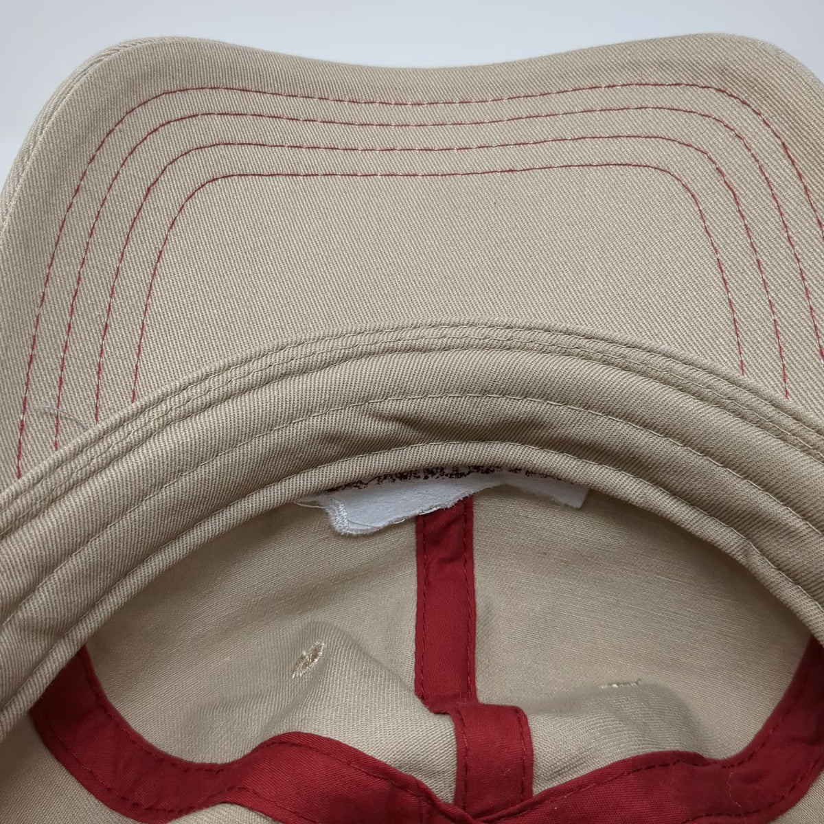 Pukka Baseball Cap Beige One Size Jug Mountain Ranch McCall Idaho Golf Hat