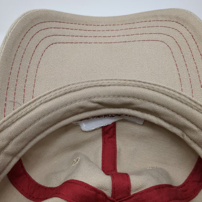 Pukka Baseball Cap Beige One Size Jug Mountain Ranch McCall Idaho Golf Hat