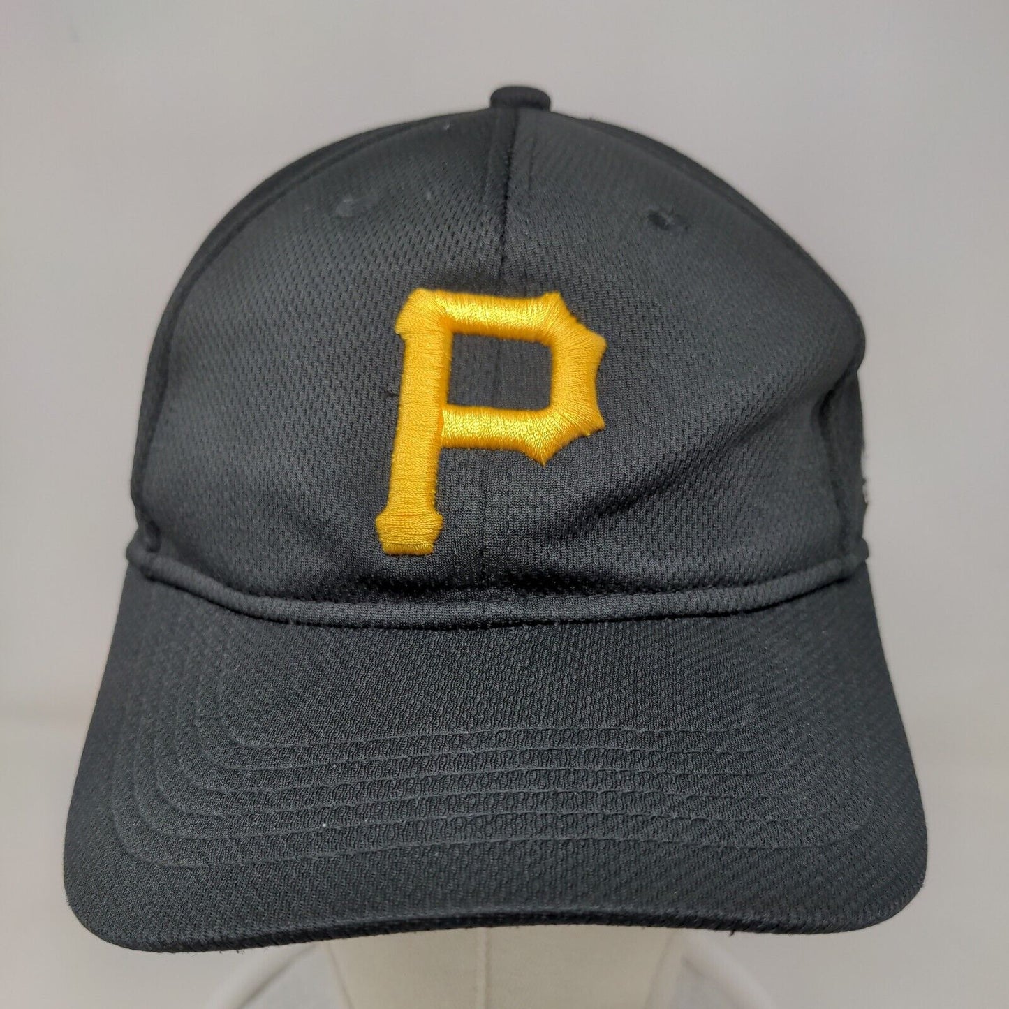 OC Sports Boy's Strapback Hat Black Embroidered Pittsburgh Pirates Logo