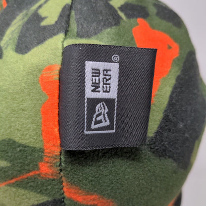 New Era Men's Knit Camo Beanie Hat Multicolor 100% Acrylic Bauer Reversible